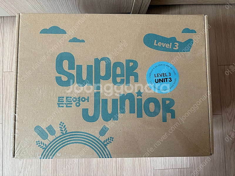 튼튼영어 슈퍼주니어 레벨3-1,2,3 (3박스) 새제품--2