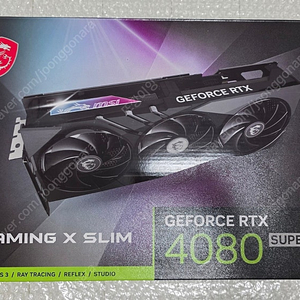 MSI RTX 4080 SUPER 게이밍X슬림 트라이프로져3 팝니다.