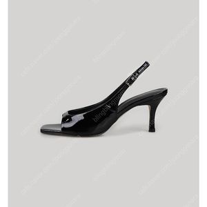 엘보른 블랙힐 235 블랙슈즈 블랙구두 / 리디아 슬링백 펌프스 Lydia Sling-back Pumps 새상품 /블랙페이던트 엘보른 구두 펌프스 블랙샌들 택포