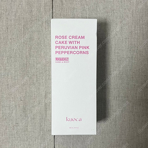 kuoca 쿠오카 로즈케이크 핸드&바디 로션