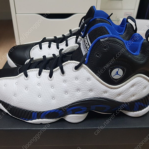 나이키 에어 조던 점프맨 팀2 농구화 흰검파 275mm