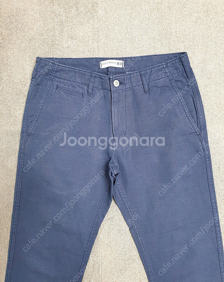 (가격 인하) 유니클로 x 이네스드라프레상쥬 린넨 혼방...--3