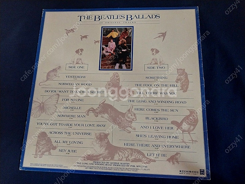 수입 THE BEATLES 비틀즈 엘피 LP--1