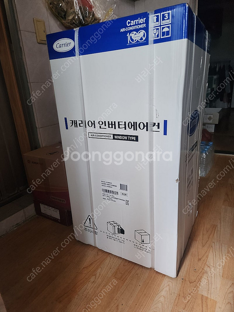 캐리어 창문형 에어컨 (인버터 에어컨) 미개봉 새제품 ...--0