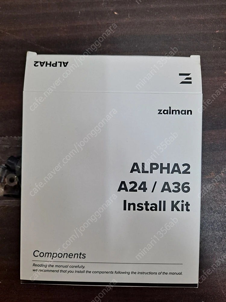 잘만 수냉쿨러 ALPHA2 A36/A24 AMD 조립부품 이미지