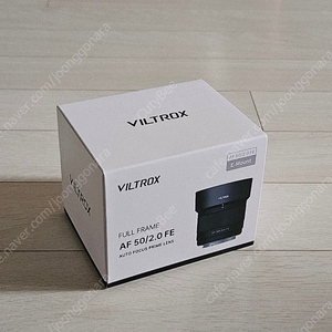 빌트록스 50mm f2 air 미개봉