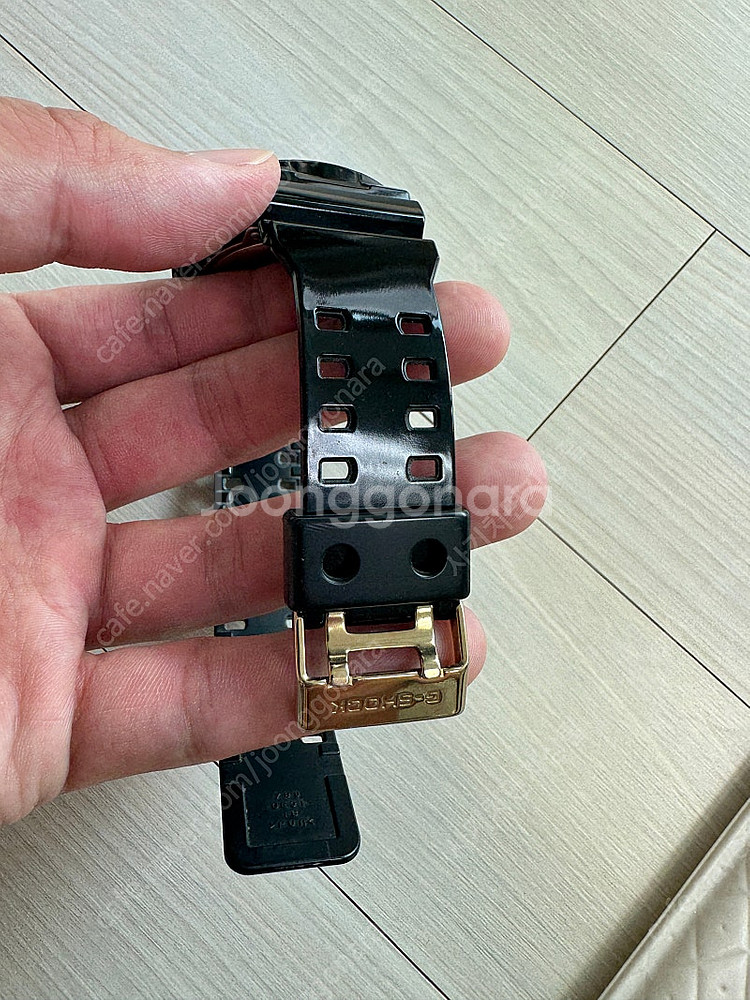 지샥 빅페이스 흑금 GA-110GB--4
