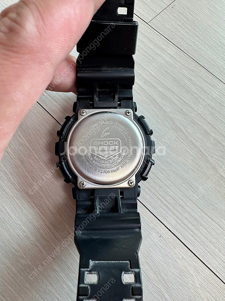 지샥 빅페이스 흑금 GA-110GB--5