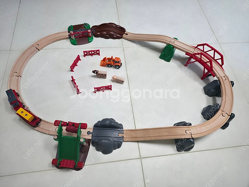 (택포)브리오 동물농장 기차놀이 블럭--0