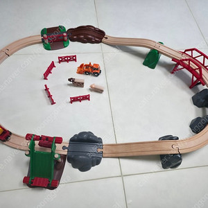 (택포)브리오 동물농장 기차놀이 블럭