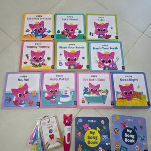 (택포)핑크퐁홈스쿨 스타트박스 영어 (핑크퐁펜포함)