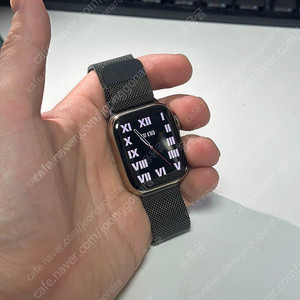 애플워치 7 스테인리스 골드 41mm