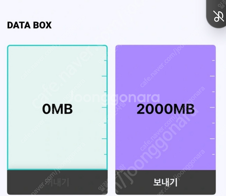KT 데이터 2기가 팝니다--1