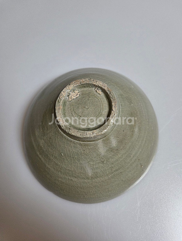 고도자기 고려전기 고려청자 앵무운문(鸚鵡雲文) 다완--4