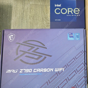 13900k + z790 msi 카본 carbon