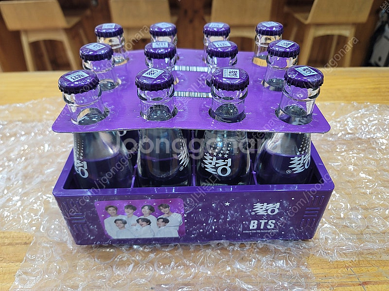 롯데 칠성사이다 BTS(방탄소년단)에디션 150ml 미...--0