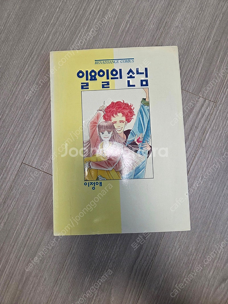 이정애 만화 소장용 일요일의손님--9