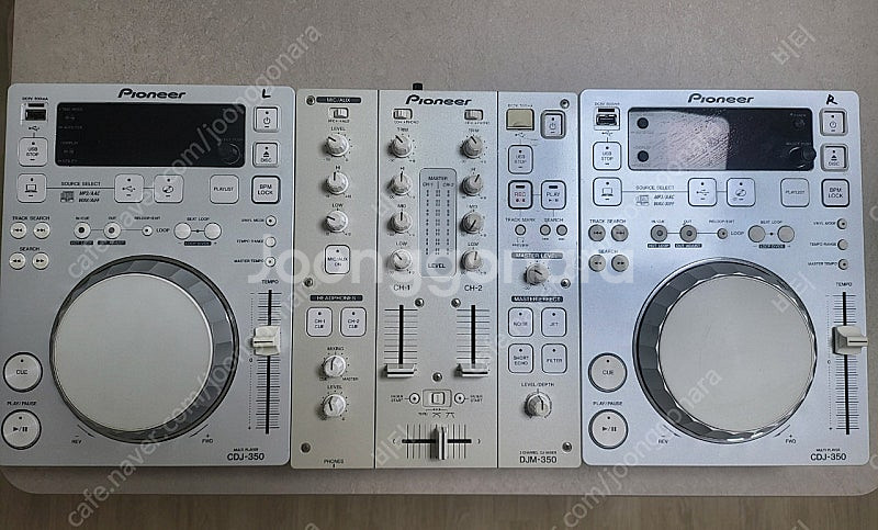Pioneer CDJ-350 DJM-350 셋트--0