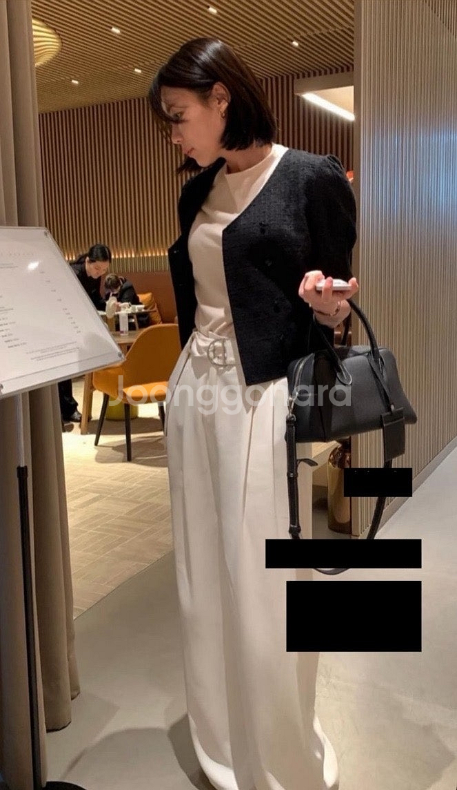 텐셀티 기본 반팔티셔츠 베이지--4