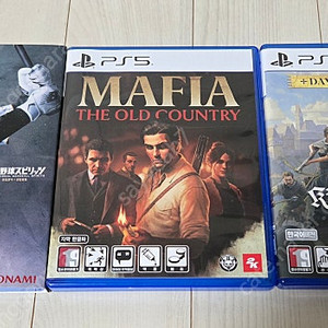 ps5 타이틀 판매합니다. 프로야구 스피리츠2025,킹덤컴딜리버런스2,마피아
