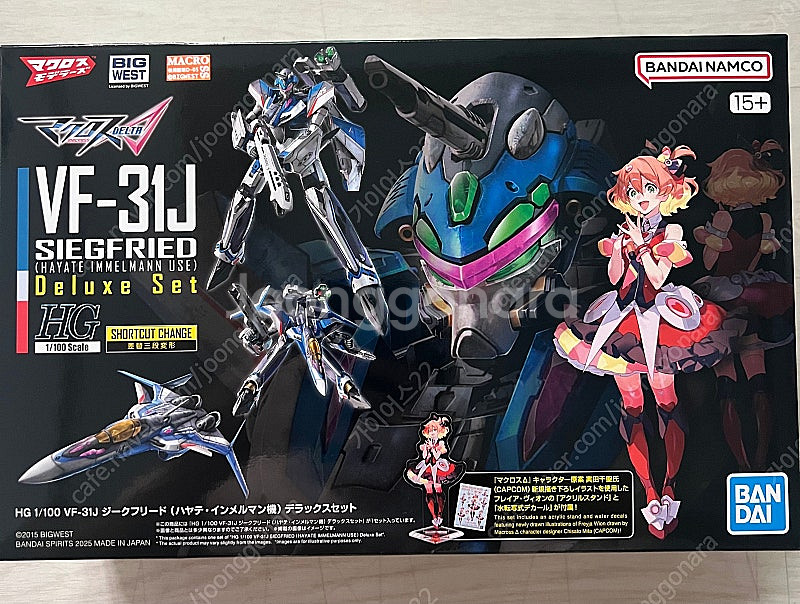 HG 1/100 VF-31J 지그프리드 (하야테 임멜만...--0