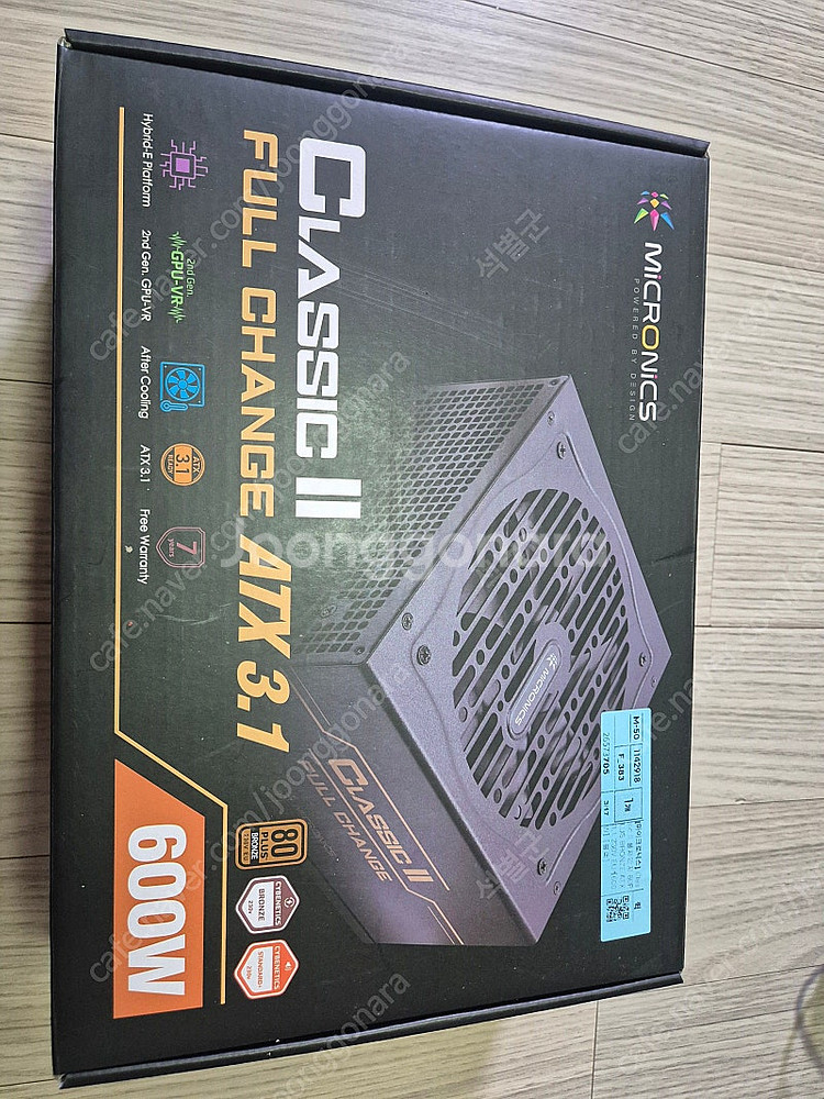 5600xt, asrock b550 pro rs, 마이크로닉스 classic2 600w 브론즈--4