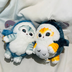 고양이 키링 인형 2종세트