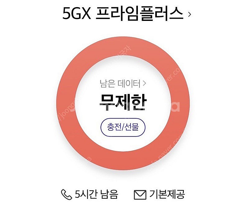 sk데이터 2기가 판매--0