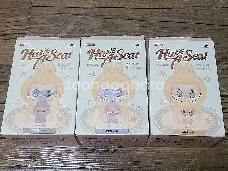 새상품) 팝마트정품 라부부 나랑놀자 헤헤키링 지지키링 ...--0