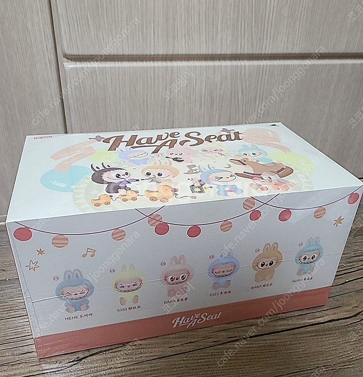 새상품) 팝마트정품 라부부 나랑놀자 헤헤키링 지지키링 ...--2