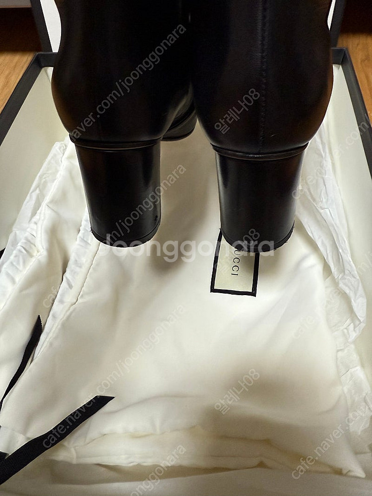 구찌 마몬트 앵클부츠35 (백화점 구매당시 박스구성)--2