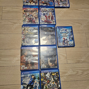 PS Vita 게임 팝니다 (궤적, 이스, 슈타게, 소아온, 페르소나)