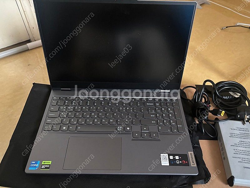 레노버 리전 5i (15irx9) I7 / 24GB / 1TB / RTX4060 노트북 판매합니다--1