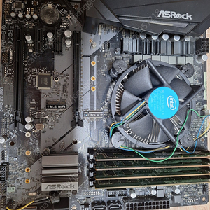 i5-8400,b360m pro4, 20gb 램 세트