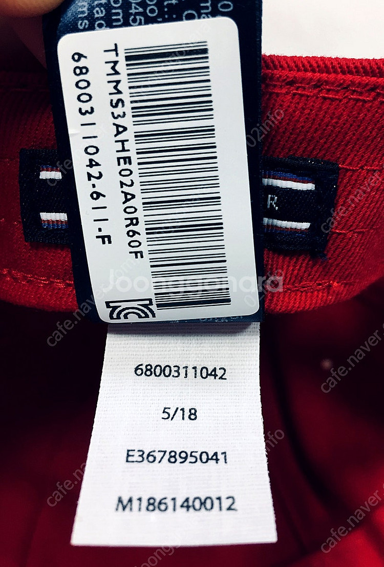 [타미힐피거] 코튼 베이직 볼캡--8