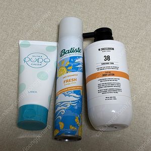 라노아 울트라 퓨어 바디크림+더블유드레스룸 탠저린 바디로션+드라이샴푸