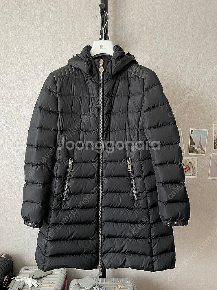 (정품)몽클레어(Moncler) 여자 후드 롱패딩 오로...--0