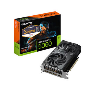 [미개봉] 새제품 기가바이트 지포스 RTX 5060 WINDFORCE MAX OC D7 8GB 팝니다.