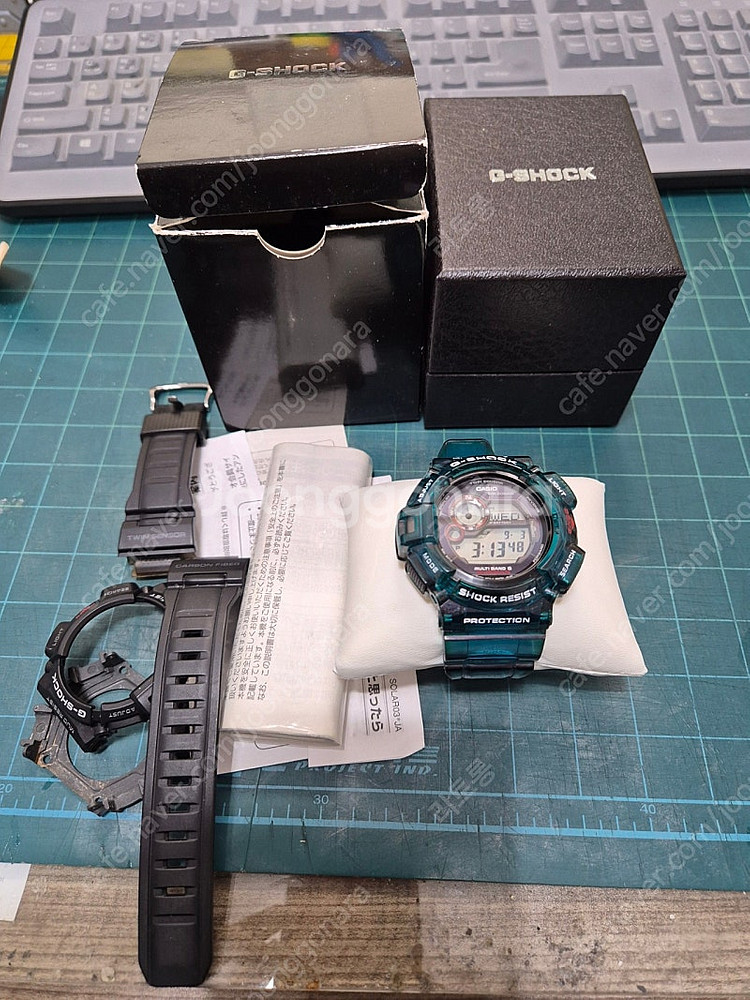 지샥 gw-9300 전파수신모델 벨베젤 커스텀 판매--1