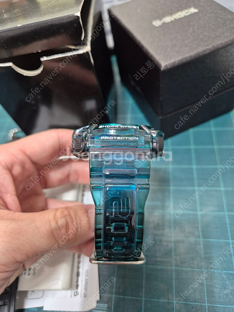 지샥 gw-9300 전파수신모델 벨베젤 커스텀 판매--2