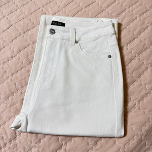 (새상품) GUESS 게스 청바지 와이드 청바지 데님 화이트 바지