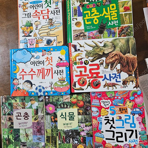 글송이 어린이 첫 그림 속담 사전, 어린이 첫 수수께끼 사전 외 5권
