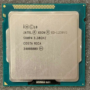 제온 E3-1230v2 시피유 - 3세대 1155 소켓, i7-3770 대응
