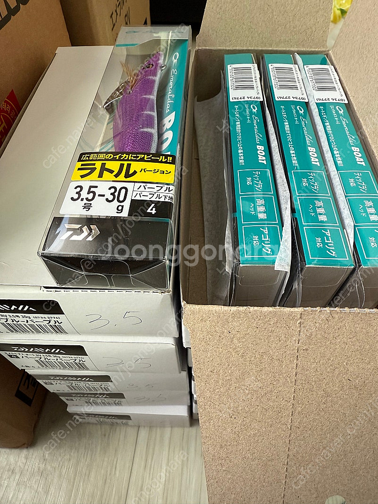 다이와 에메랄다스 보트1 퍼플퍼플 3.5호 30g--3