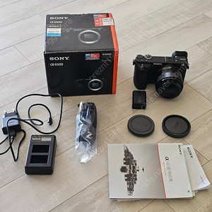 소니 미러리스 카메라 a6500 + 35.8 oss 렌즈 sel35f18