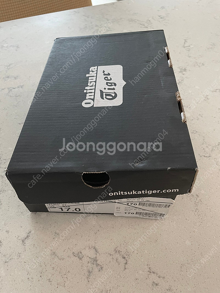 오니츠카타이거 멕시코 66 골드색상 170--6