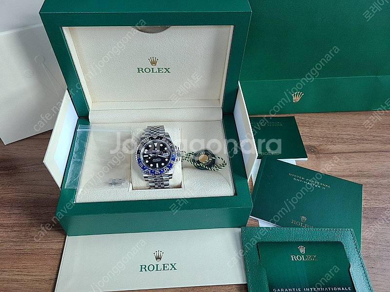Rolex 로렉스 GMT 베트걸 배트걸 126710 국내판매 합니다--1