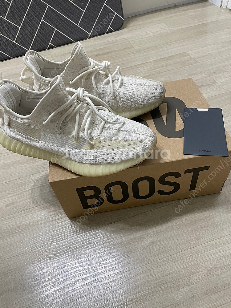 이지 부스트 350 크림 화이트 290--5