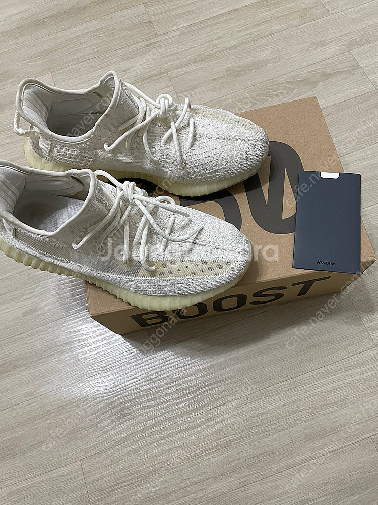 이지 부스트 350 크림 화이트 290--6