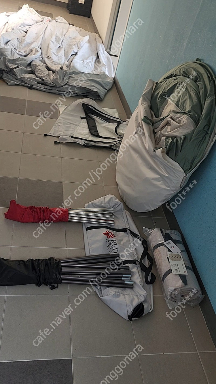 하비타프 + 팝업텐트 이미지